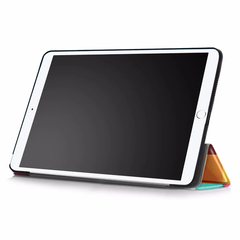 For Apple ipad Pro 10.5 inch Fashion Print PU Leather Stand Folding