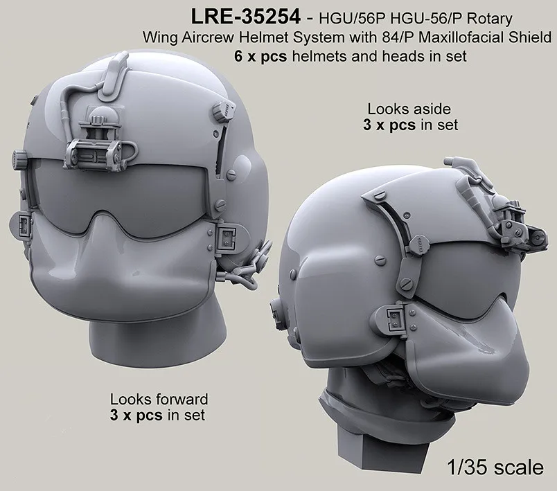 

1/35 scale US Modern Helicopter Driver Helmet Miniatures Resin Model Kit Model Free Shipping
