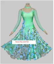 Standard Ballroom Dresses Women Custom Made Waltz Tango Modern Dancing Costume Lady’s Ballroom Competition Dance Dress
