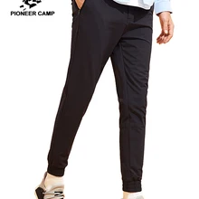 Pioneer Camp Новые повседневные брюки Мужская брендовая одежда облегающие узкие брюки мужские высококачественные Стрейчевые брюки мужские AXX701316