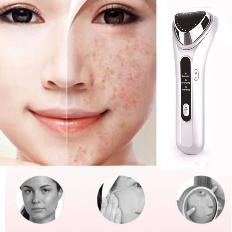 

Portable Multifunctional Home Facial Device Positive and Negative Ions Sonic Vibrating Facial Skin Care Essence Ion Introduction