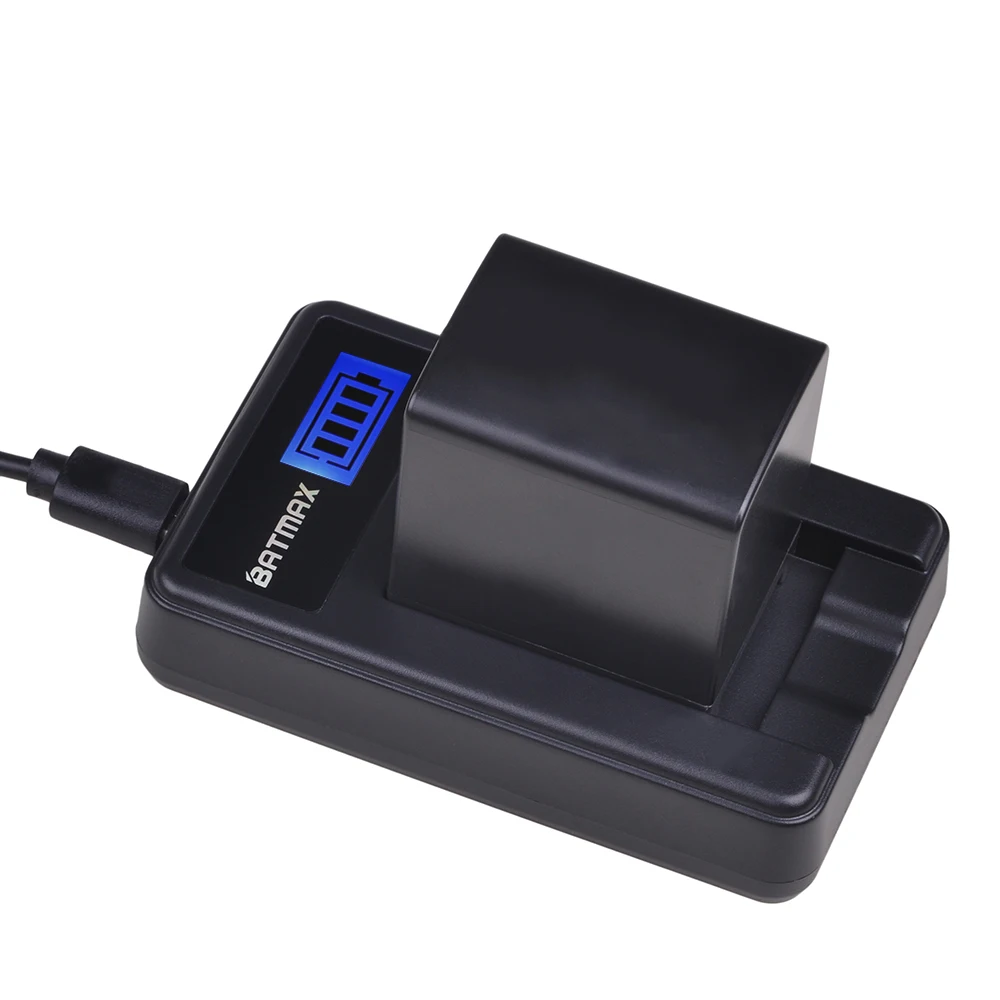1 шт. BP 820 BP820 запасная батарея + ЖК зарядное устройство USB для Canon фотокамера VIXIA HF G30