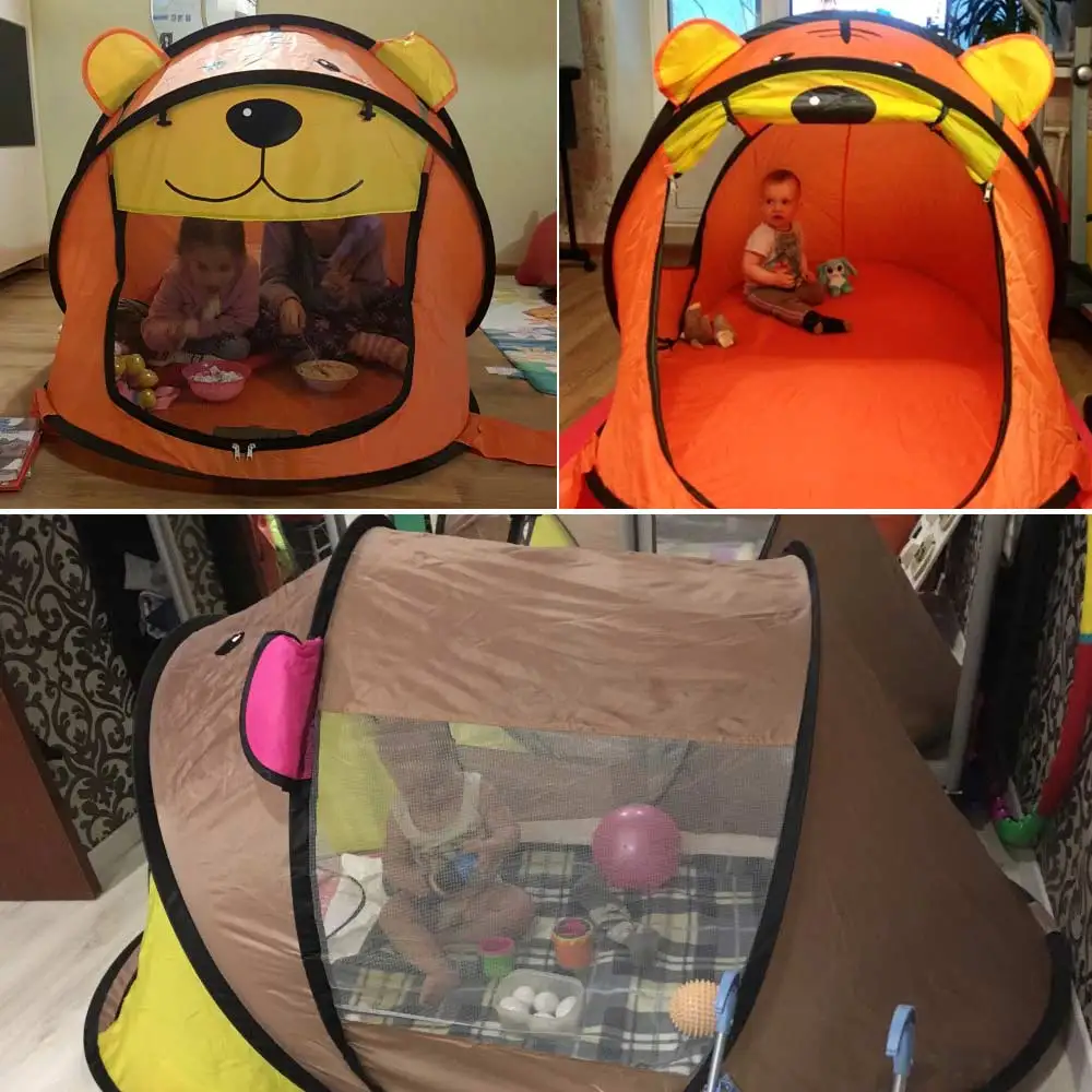 Cute Portable Children Toy Tent Baby Ocean Ball Pool Pit Pop Up Kids Toys Play House 5