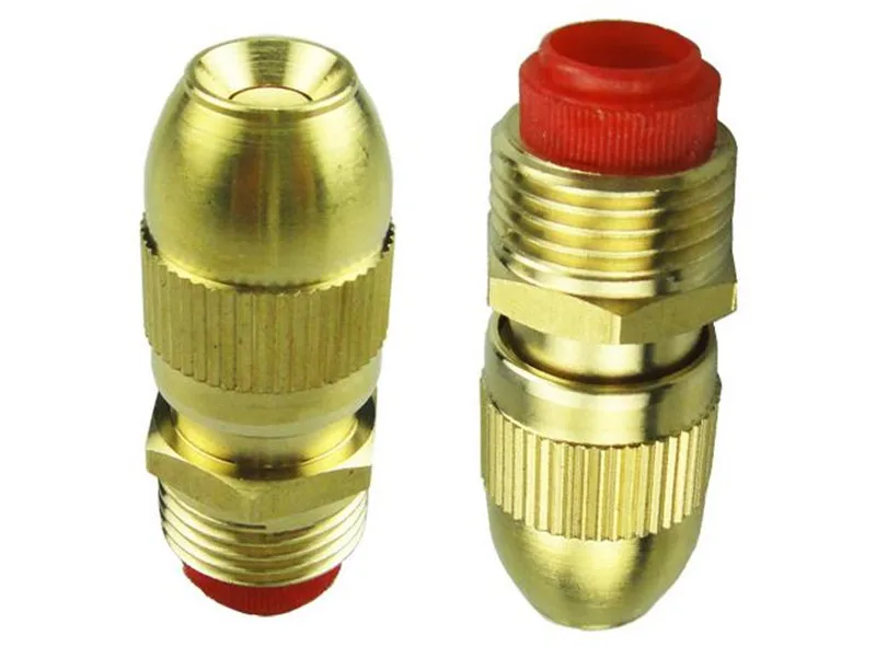 

100pcs 1/2 inch 360 Degrss Connector Thread Water Sprinkler Irrigation Spray Nozzle Watering Head Garden Brass Supplies