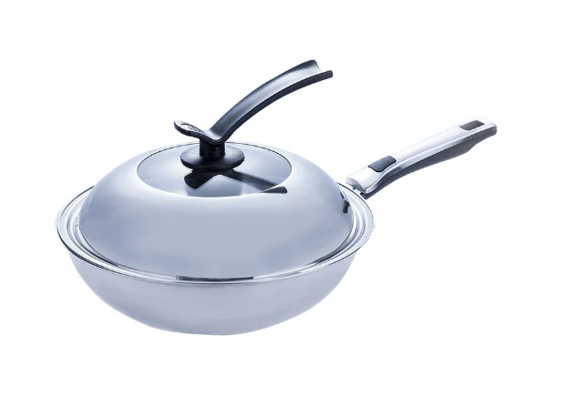 Pot Stainless steel Frying pan No coating without smoke pot Cellular design Induction cooker Gas Stove