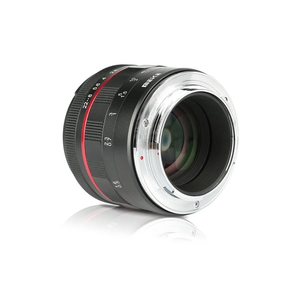 Meike 50mm f1.7 Manual Focus Lens for Canon EOS R mount EOS-R EOS-RP R5 R6 / For Nikon Z Mount Z5 Z6 Z6II Z7 Z50 with Full Frame