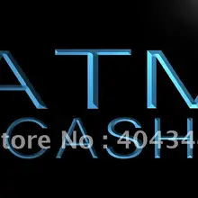 LB470-ATM кассовый доллар дисплей машины светодиодный неоновый свет вывеска домашний декор ремесла