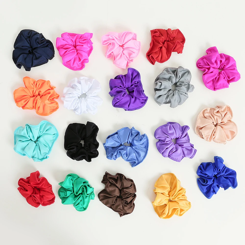 Новое поступление 12 P бархатные эластичные волосы веревки для волос резинки девочек без складок женщин