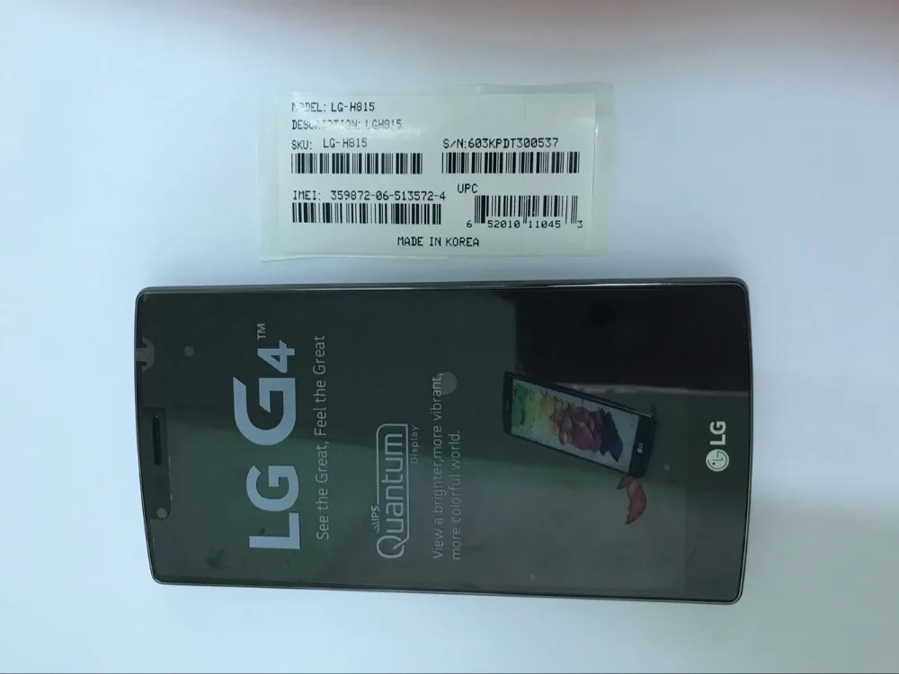 LG G4 Refurbished-Original Unlocked G4 H815 H810 VS986 Single Sim Hexa Core Android 5.1 3GB+32GB 5.5"Cell Phone refurbished iphone xr
