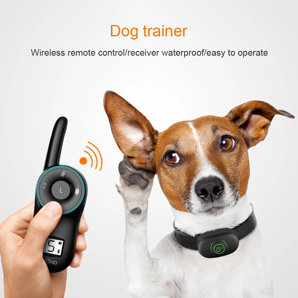 Training Dog Device Waterproof Pet Trainer Bark Stop Automatic Version