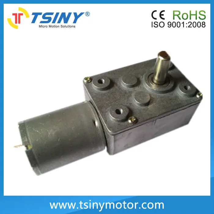 3V/0.5R Small DC Worm Geared motor,32GZ370 Ultra low speed Electric