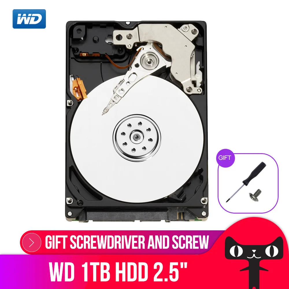 Western Digital WD 1TB 2.5" Video Surveillance HDD 16MB SATA Internal