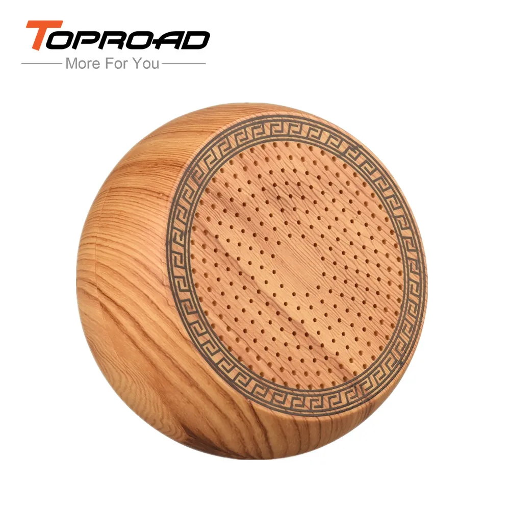 TOPROAD Деревянный беспроводной Bluetooth динамик портативный бас Altavoz caixa de som Portatil bluetooth