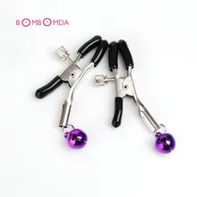1 Pair New Fashion Nipple Clamps Clips Jewellery Bust Massager Stimulate Sex Toy