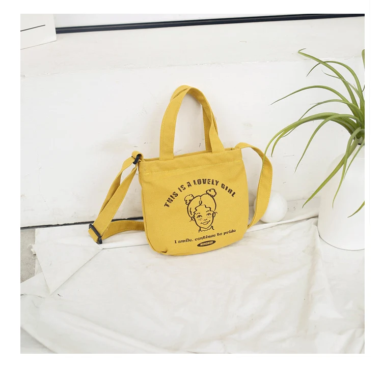 Menghuo 2018 New Canvas Casual Korean Shoulder Tote Bag Mini Single Messenger Crossbody Bags Women Bucket Female Bag Cute girls00_32_10