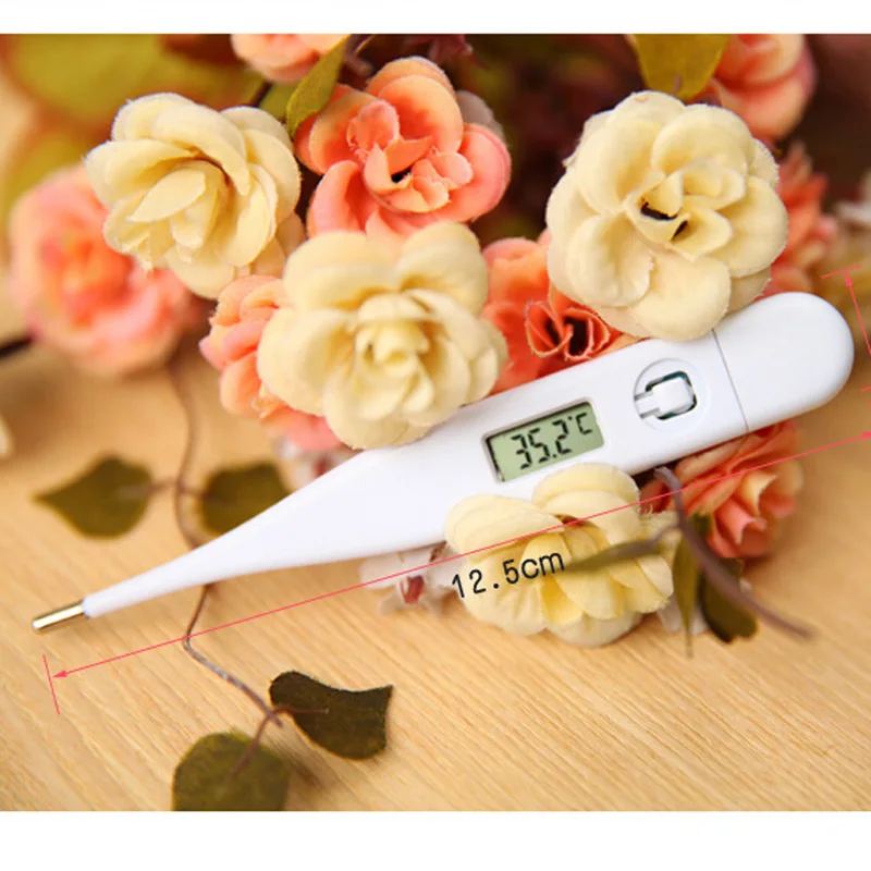 Цифровой lcd нагревательный Детский термометр Инструменты Высокое качество Дети Ребенок Взрослый измерение температуры тела