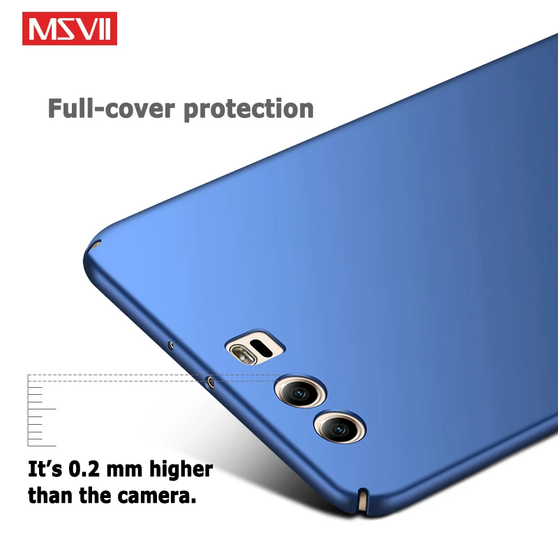 Чехол для Huawei P10 lite MSVII брендовый чехол huawei P9 Роскошный ультра тонкий жесткий ПК