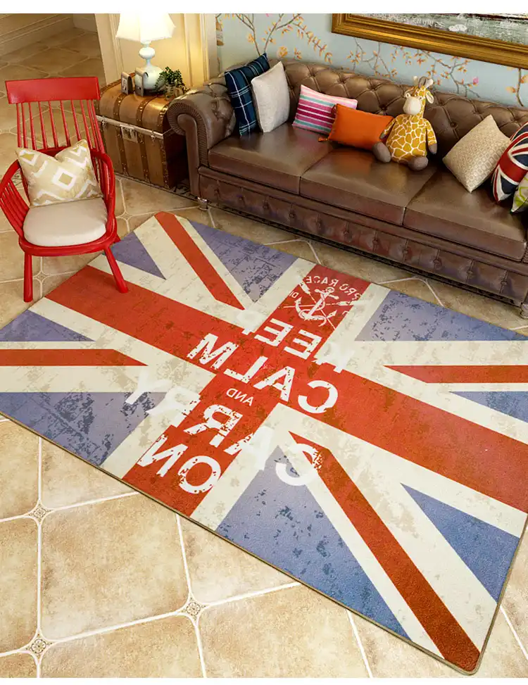British Carpet Uk Mat Keep Calm And On Floor Carpet Uk Flag British Style Area Rug For Living Room Bedroom Parlor Home Deco Mats