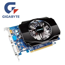 GIGABYTE GT630 1 Гб видеокарта GV-N630-1GI D3 128 бит GDDR3 видеокарты для nVIDIA Geforce GT 630 HDMI Dvi используются карты VGA