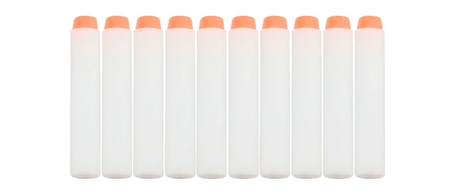 50pcs Fluorescence Toy  Gun Luminous Bullets for Nerf Series Blasters Refill Clip Darts EVA Soft Bullets glow in the dark 2