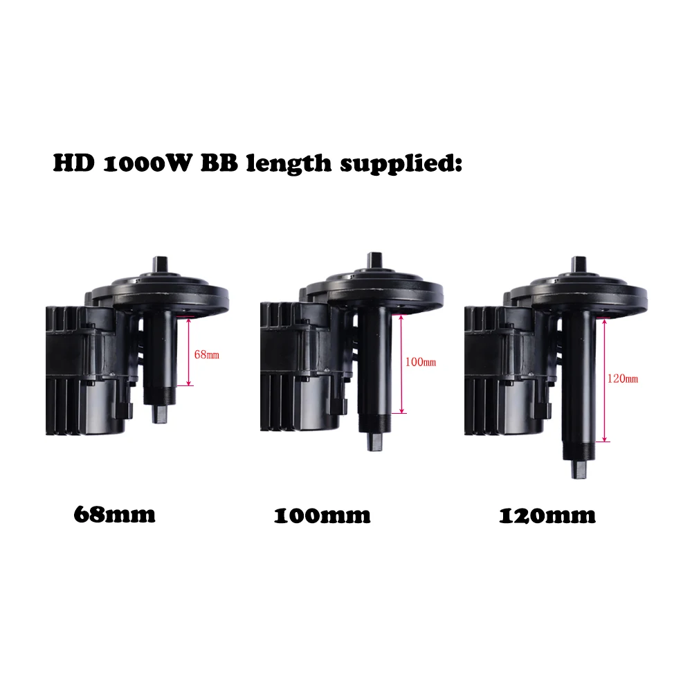 Top 36V 250W/350W/500W 48V 500W/750W/1000W Electric Bicycle/Bike Ebike Conversion Kit Bafang BBS01 BBS02 BBS03/BBSHD Mid Drive Motor 26