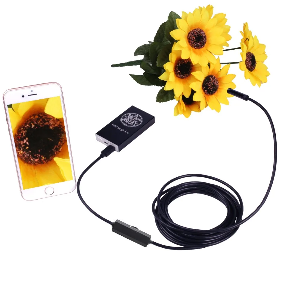 

ZCF100 5M 720P Wifi Endoscope Camera Android Iphone Borescope Waterproof Camera Endoscopic Android iOS Boroscope Camera