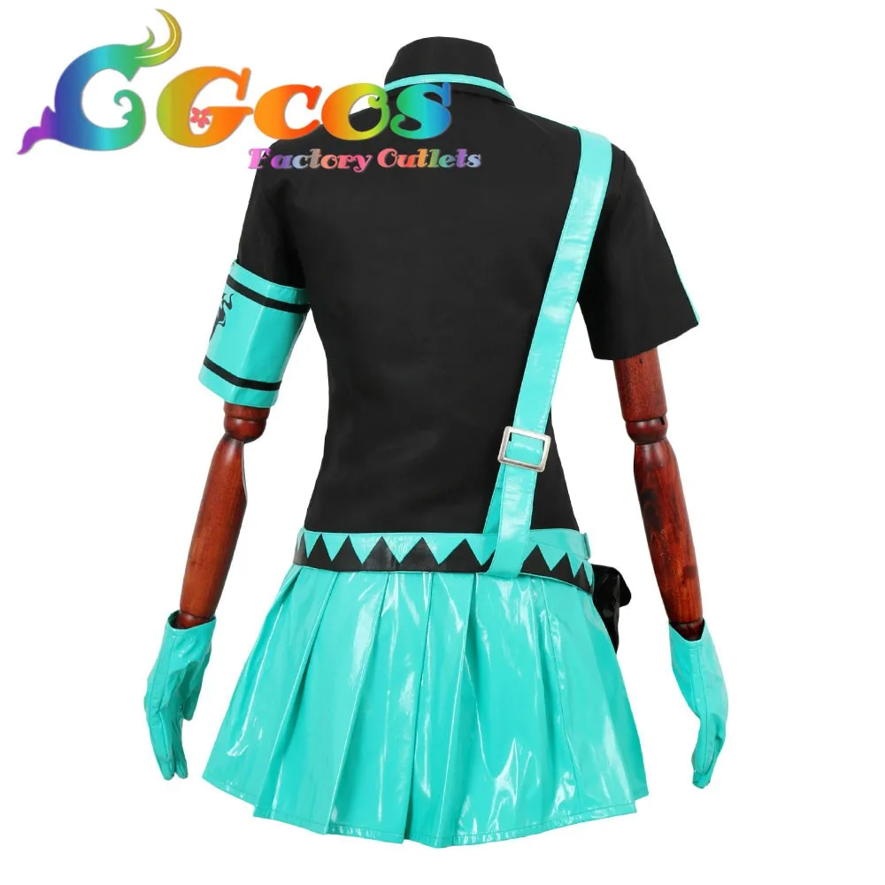 CGCOS Косплей Костюм Vocaloid Yeonae jeonseon Hatsune Miku в Розничная/ Хэллоуин