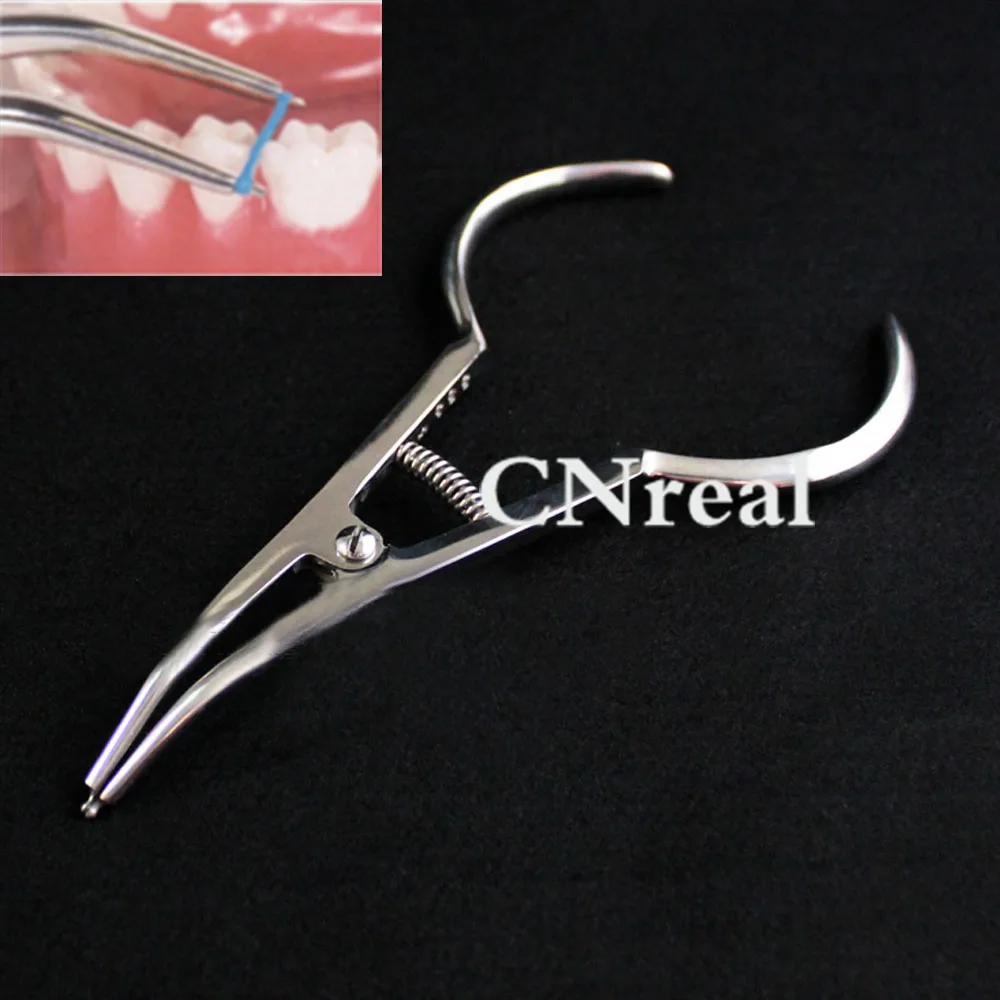 1 piece Dental Orthodontic Separator Placing Pliers Dentist Forceps