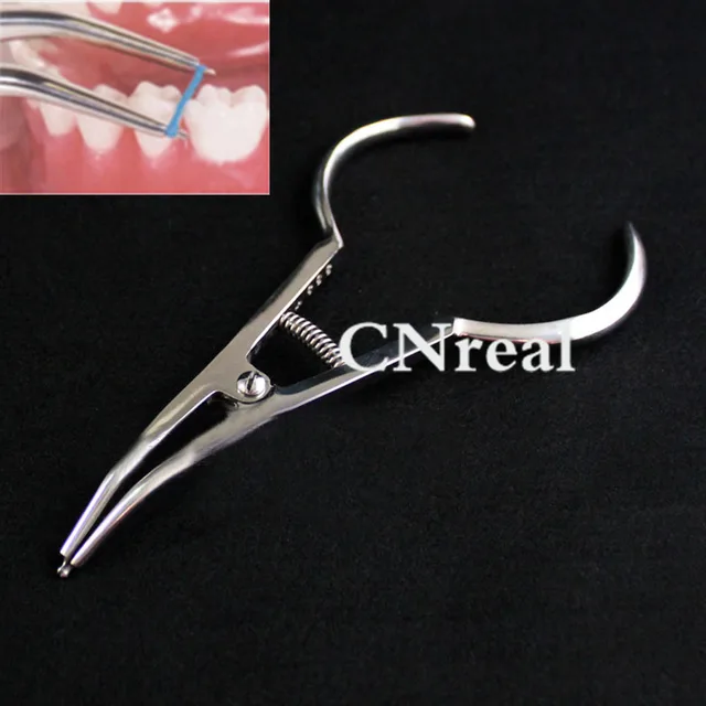 1 piece Dental Orthodontic Separator Placing Pliers Dentist Forceps
