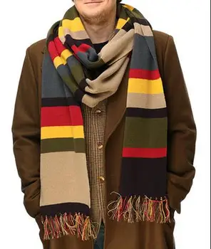 

Dcotor Who the fourth generation of the fall and winter scarves men and ladies wild striped shawl Scarf