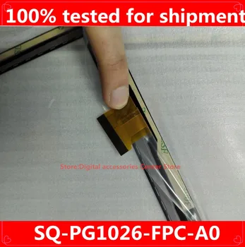 

New 9 inch touch screen display on the outside hand-written screen sq-pg1026-fpc-a0 free shipping