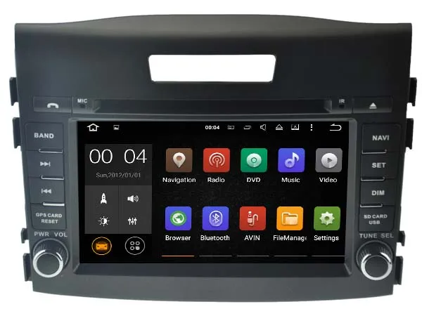 Android 9 0 автомобильный DVD навигатор плеер для HONDA CRV 2012 2014 Аудио мультимедиа авто