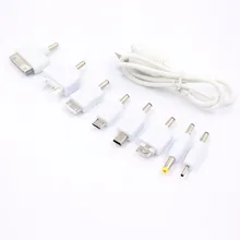 Lot d'adaptateurs de charge USB à 8 pièces, Micro USB, Mini USB, pour Iphone, Samsung, Sony, Nokia, PSP, E2014, P0.11