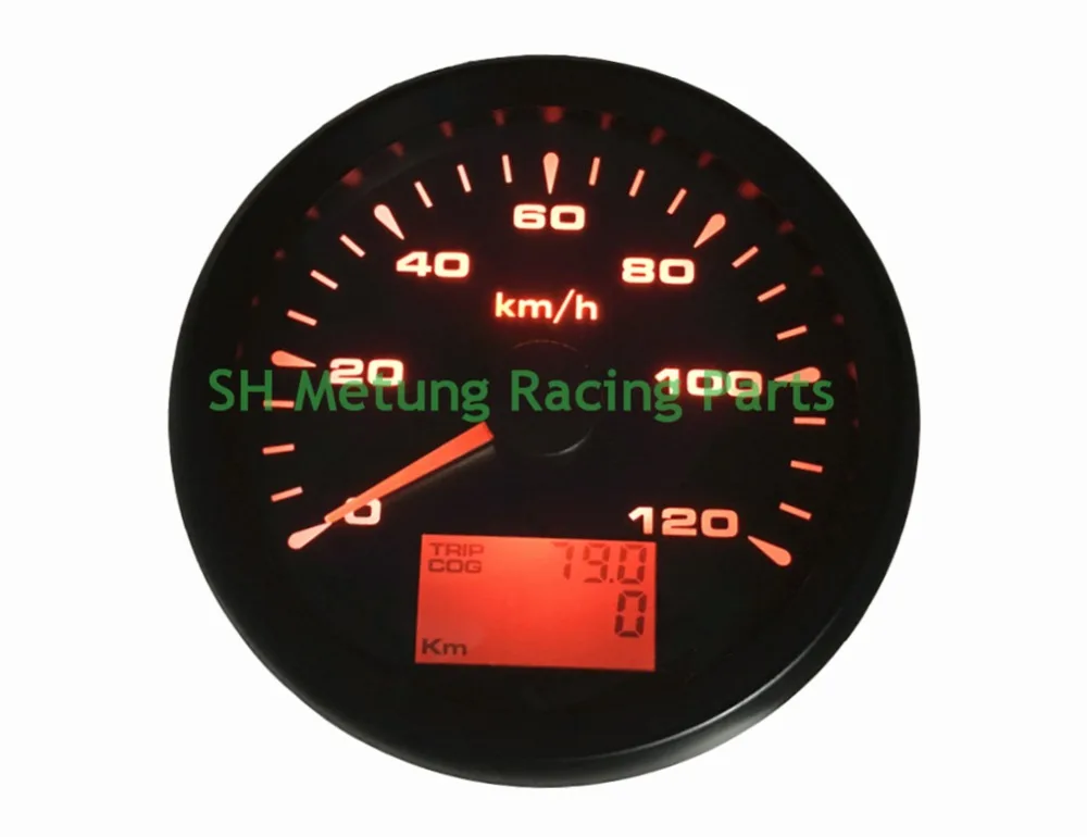 Redheadpix 買取1 Pc 0 1kilometer 時間gps スピードメーター85 ミリメートルデジタルスピード走行距離計旅行ゲージcog 速度インジケータアンテナ自動オンライン価格