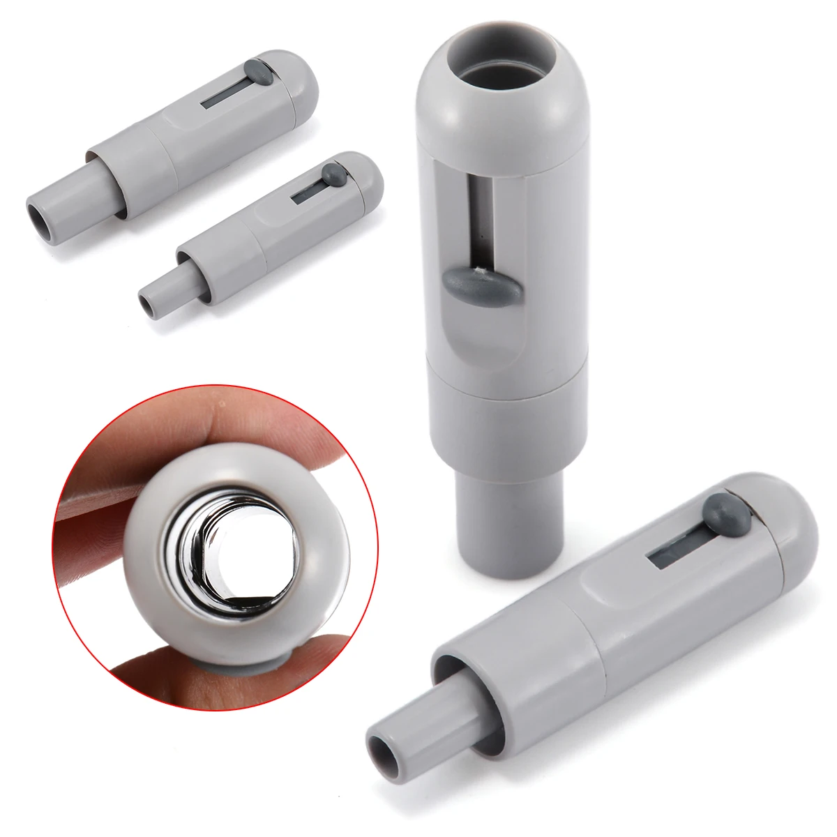 2pcs/Set Dental Suction Tube Convertor Adaptable Saliva Ejector Universal Dental Chair Accessories Adjustable Lever Valve