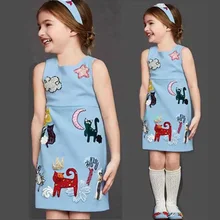 Новинка; Детские Вечерние платья; Платья с цветочным узором для девочек на День рождения; платье принцессы для девочек; vetement fille; Вечерние Платья с цветочным рисунком для девочек