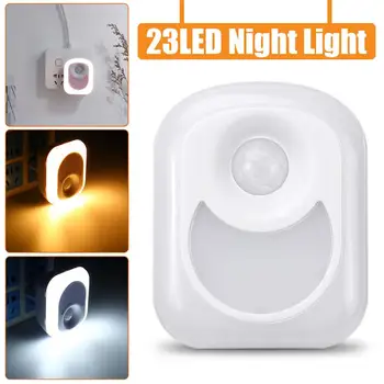 

Wall lamp AC 220V Night Light with Motion Sensor PIR Human Infrared Activated 26 LED Wall Emergency Lamp Hallway Bedroom Home