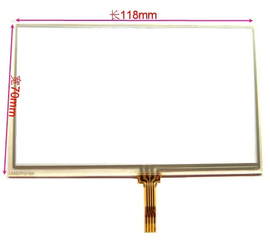

2pcs/lot The new 5 inch touch screen long / short cable cable universal welding touch screen screen handwriting screen