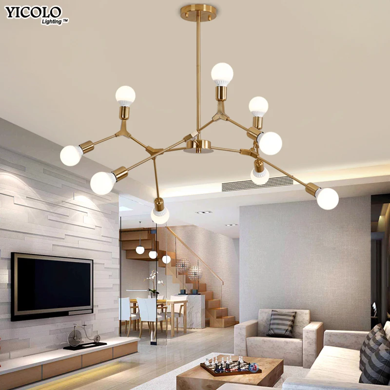 

Nordic LED Pendant Lights Pendant Lamps 3/6/9 Light for Dining room living room Hanglamp Lamparas Home Decoration lighting