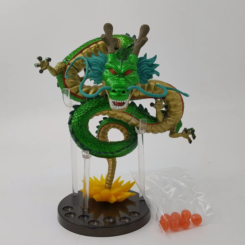 Аниме Драконий жемчуг Z Shenron покрытие цвета 160 мм Dragon Ball Супер Shenlong фигурку Саян