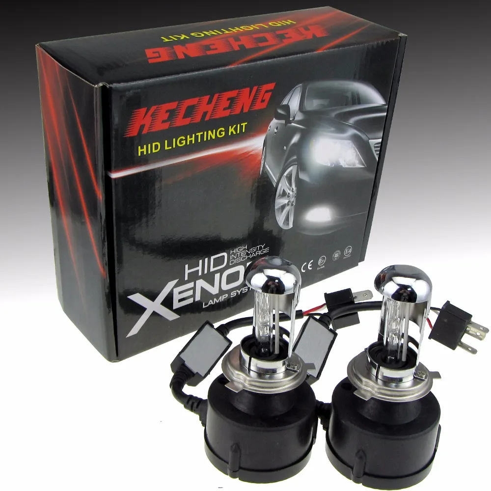 

55W HID H4 9003 Xenon Bi-xenon Headlight Conversion Kit Hi/Low Dual Beam Bulbs 12V 6000K 8000K 10000K Auto Car headlamp