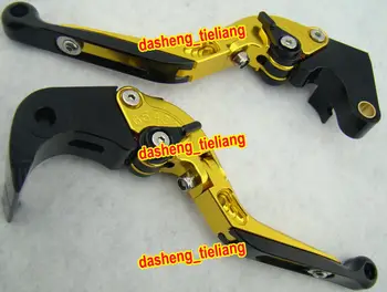 

Motorcycle Brake Clutch Lever Handle Foldable for Suzuki K6 K8 GSXR600 GSXR750 2006-2010 GSXR1000 2005 2006 K5 Gold