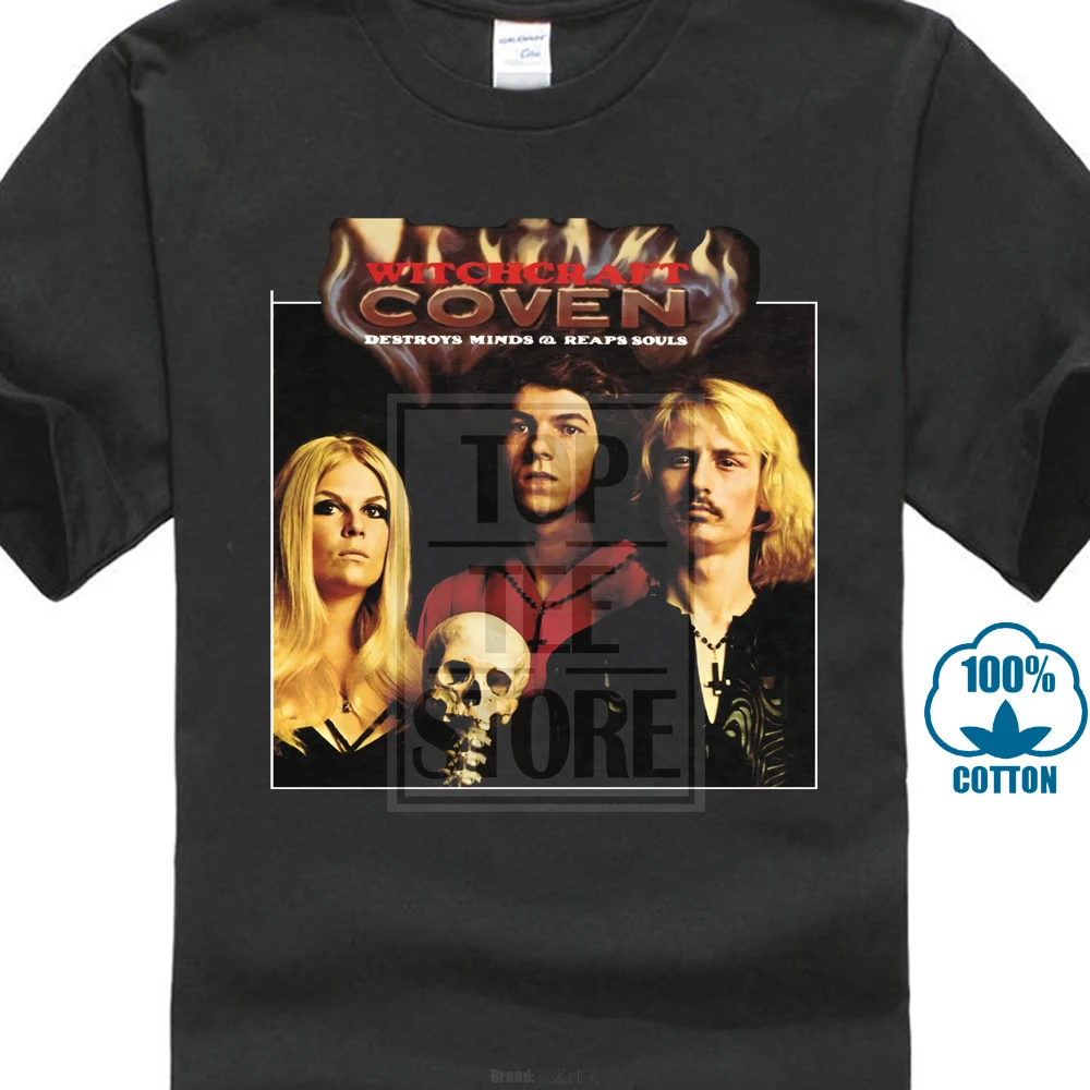 

Witchcraft Coven T Shirt Psychedelic Rock Acid Lsd Retro Vintage 1970 S Band