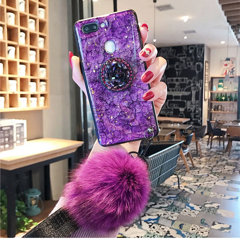 Шикарные чехлы с плюшевыми шариками для Samsung Galaxy S9 Plus S8 S10 Lite S10E Note 9 8 10 Pro M30 M20 M10 G960F