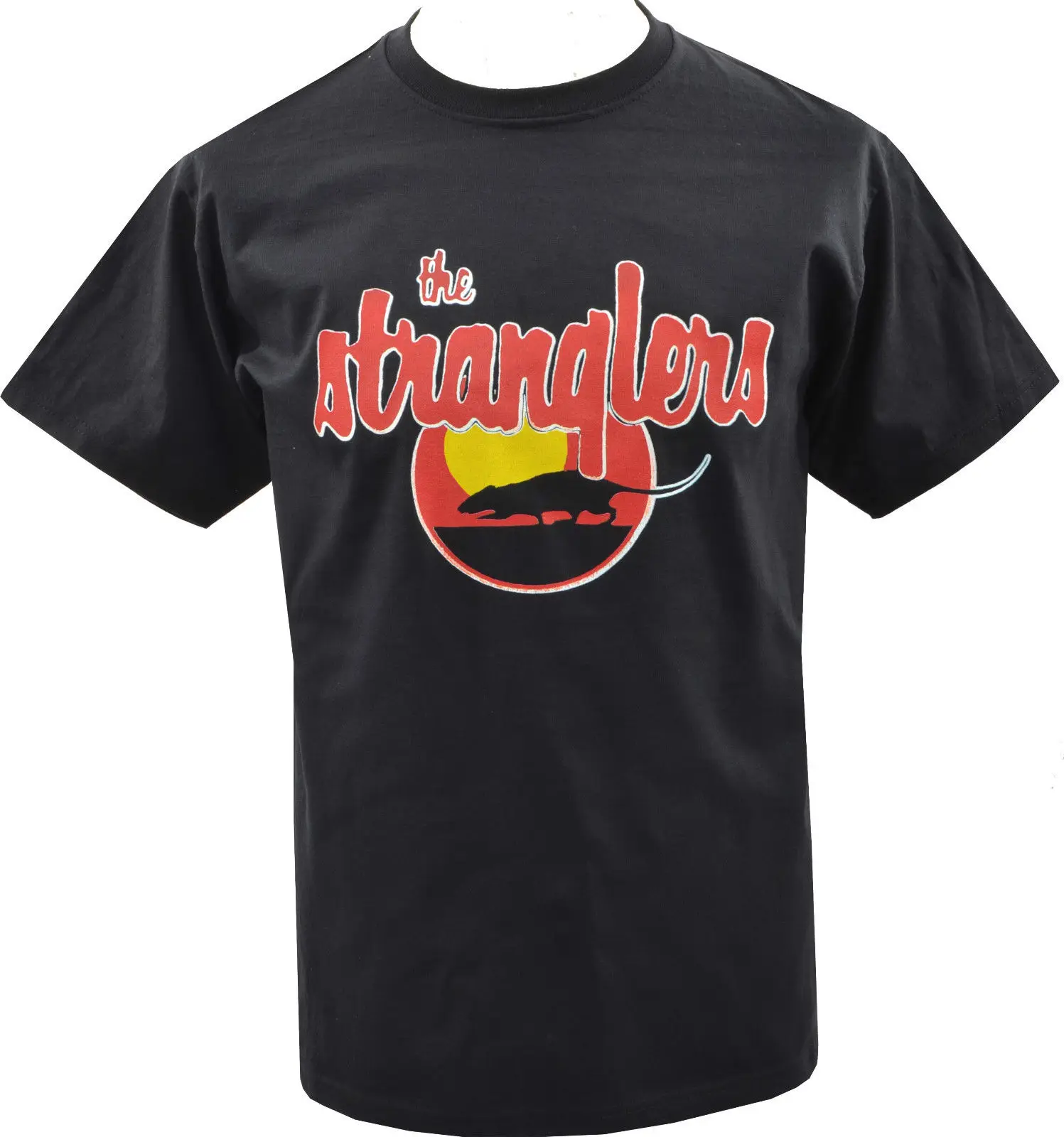 Футболка мужская STRANGLERS MOON RAT раттус NORVEGICUS PUNK ROCK 1977 S-5 XL высокое качество Повседневное печать футболки