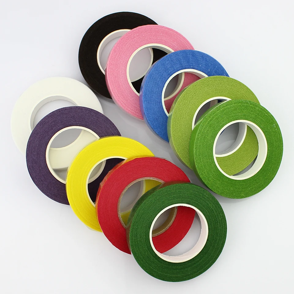 1/2 Wide 30Yards Floral Tapes for Bouquet Stem Wrapping and