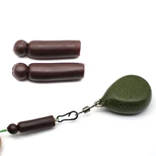 20 шт. буферные шарики с круглой головкой для вертолетной установки Chod Беговая Установка Метод подачи карпа леща Tench Barbel грубой рыбалки аксессуар