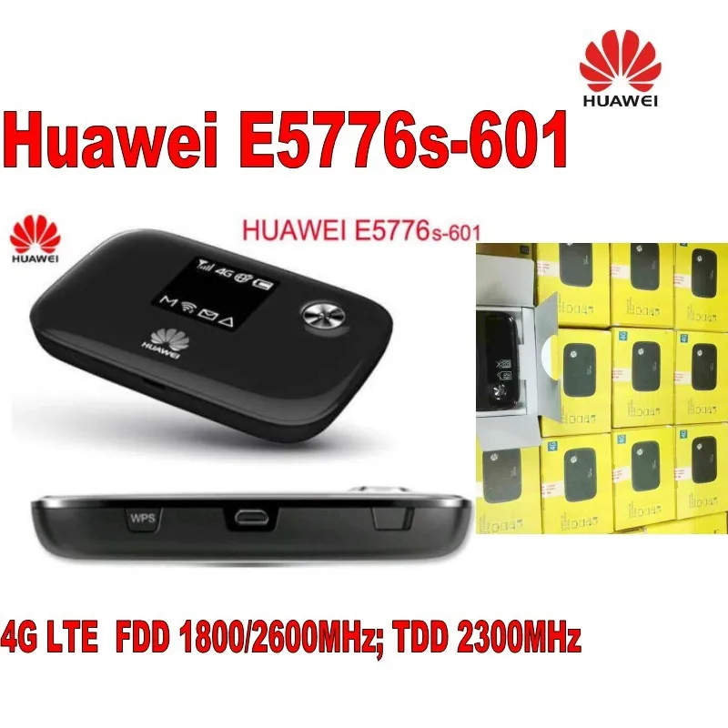 Новый разблокированный беспроводной маршрутизатор Huawei E5776s 601 4G LTE FDD TDD 150M Wifi модем