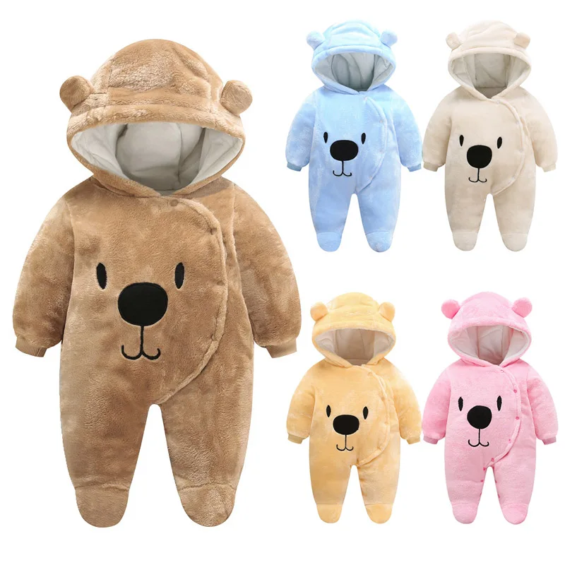 Baby Autumn Winter Hooded Jumpsuits Children Casual One-piece Warm Long Sleeve Cute Animal Printed YH-17
Baby Autumn Winter Hooded Jumpsuits Children Casual One-piece Warm Long Sleeve Cute Animal Printed YH-17