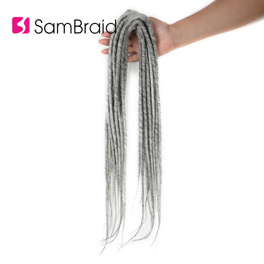 Sambraid новые дреды синтетические плетеные волосы блонд вязание крючком